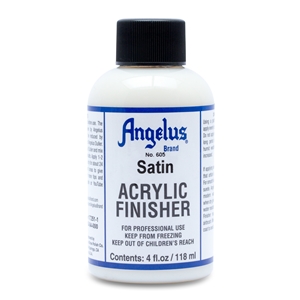 Angelus Acrylic Finisher 605 Satin Finish. 4 fl oz/119ml Bottle