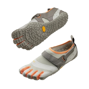 Vibram FiveFingers V-Aqua Ladies Grey/Coral Orange